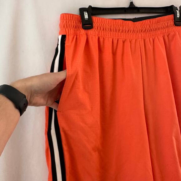 Nike Men's DNA Dri-Fit Basketball Shorts 8" Neon Orange Athletic Hoops XL - Picture 2 of 7